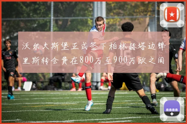 沃尔夫斯堡正式签下柏林赫塔边锋里斯转会费在800万至900万欧之间
